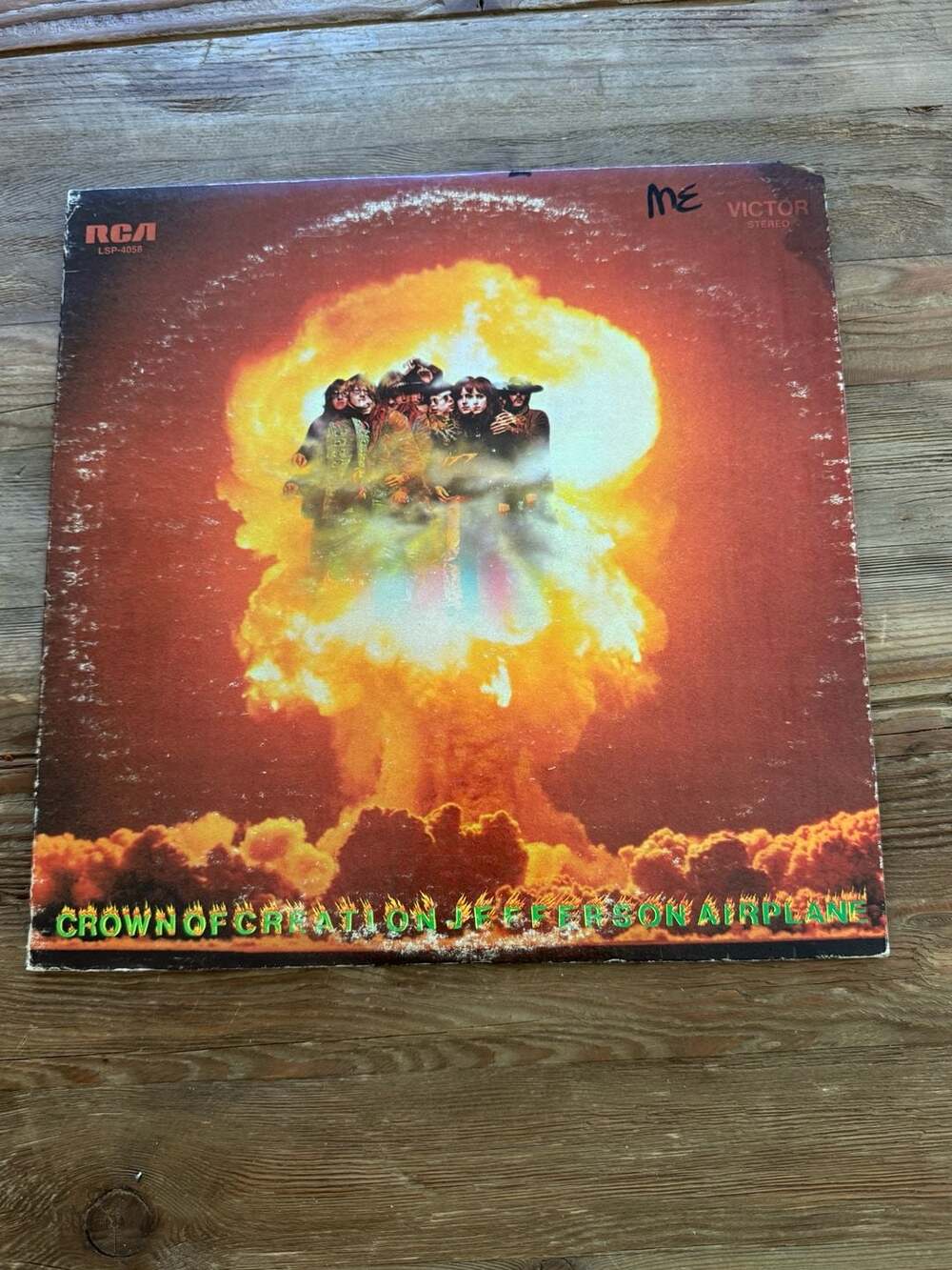 Jefferson Airplane - Crown of Creation (1968 Vinyl LP, LSP-4058)